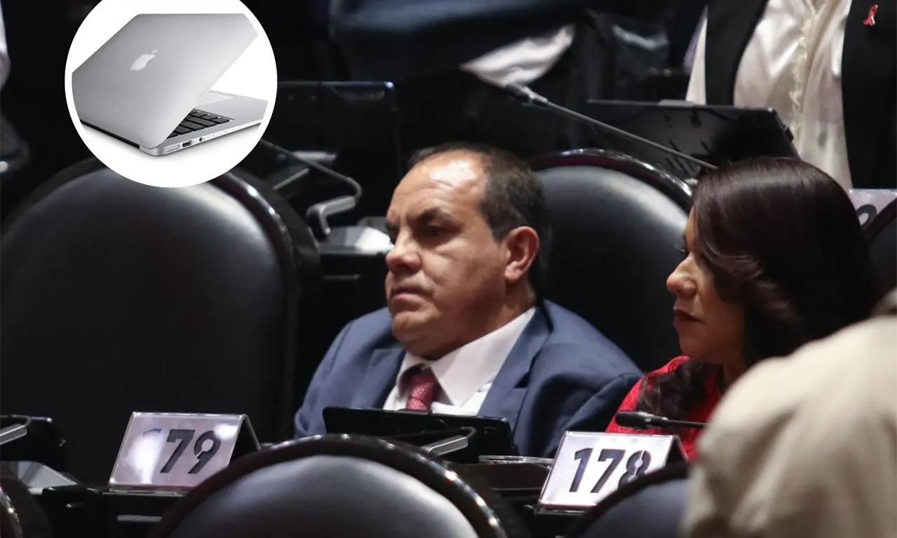  Diputados reciben computadora en cierre de sesiones. 