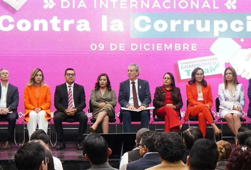 Así fue el evento contra la corrupción.