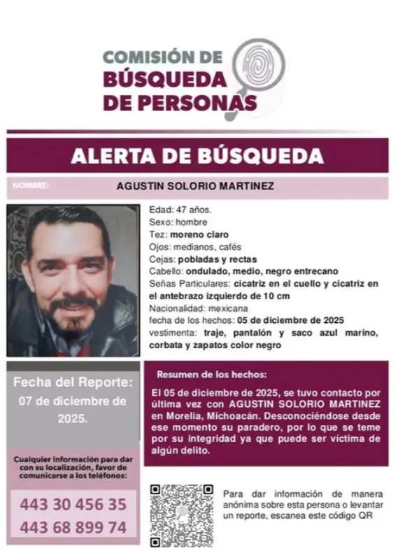 Comisión Nacional de Búsqueda. Especial