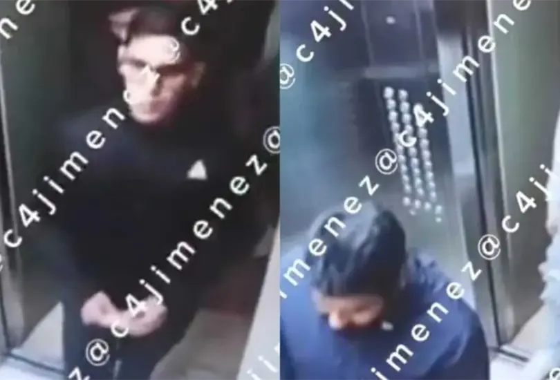 Las imágenes muestran los últimos minutos con vida del funcionario.