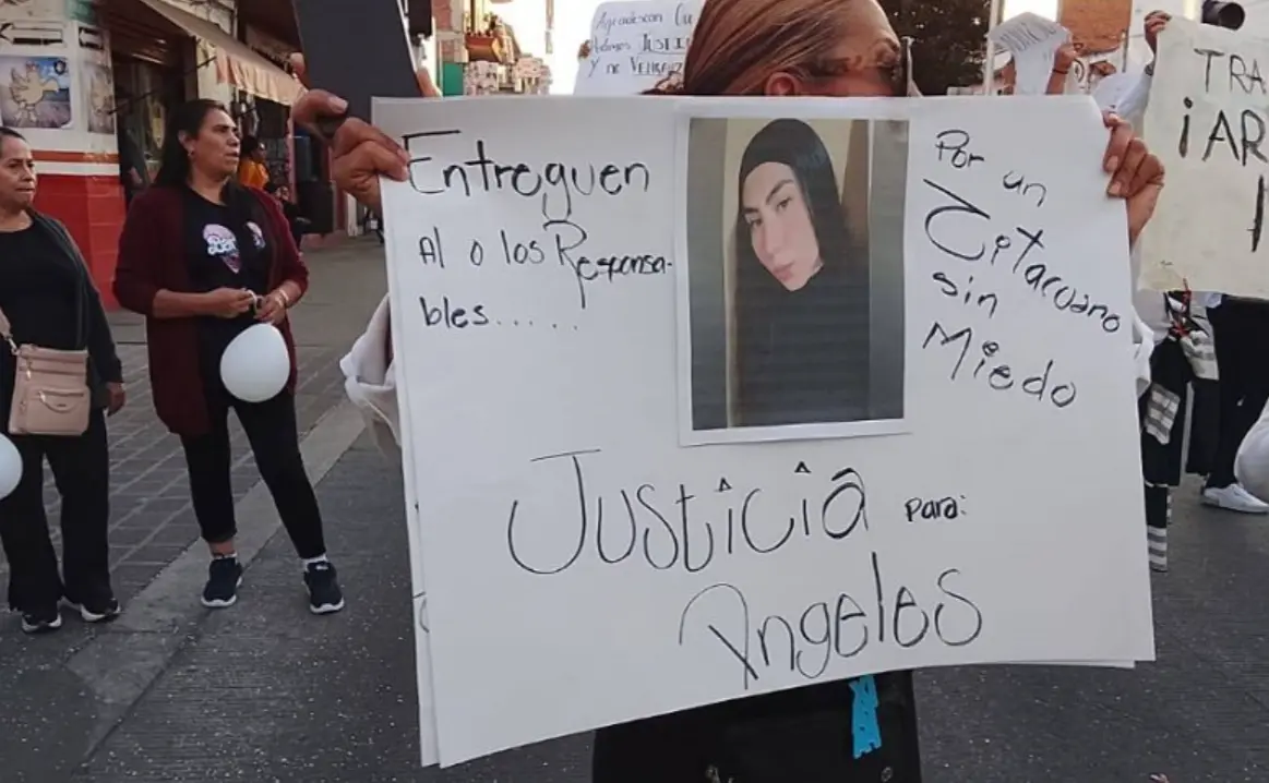 La muerte de Ángeles Esquivel, joven de 24 años, provocó una de las protestas más tensionadas del año en Zitácuaro. X.