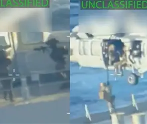 Difunden video del momento en que EE.UU. incauta un buque petrolero venezolano