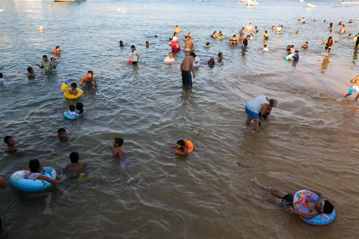 El turismo mexicano va a Acapulco. Cuartoscuro.