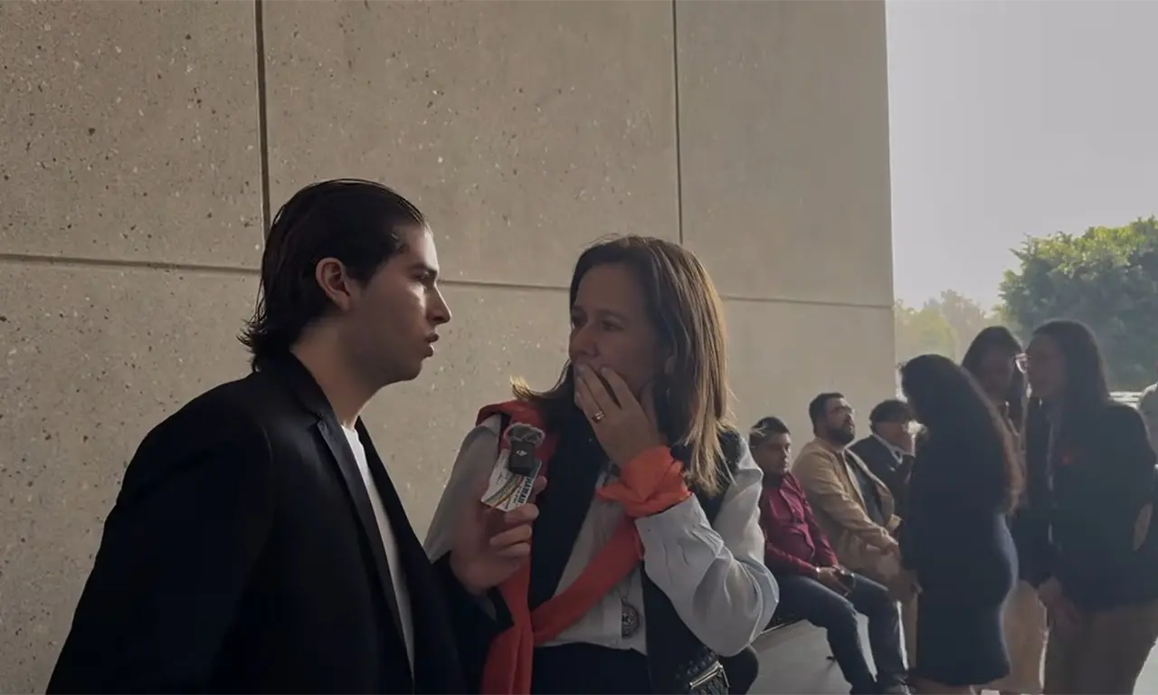  Sacan a youtuber de Cámara de Diputados tras pregunta a Margarita Zavala. 