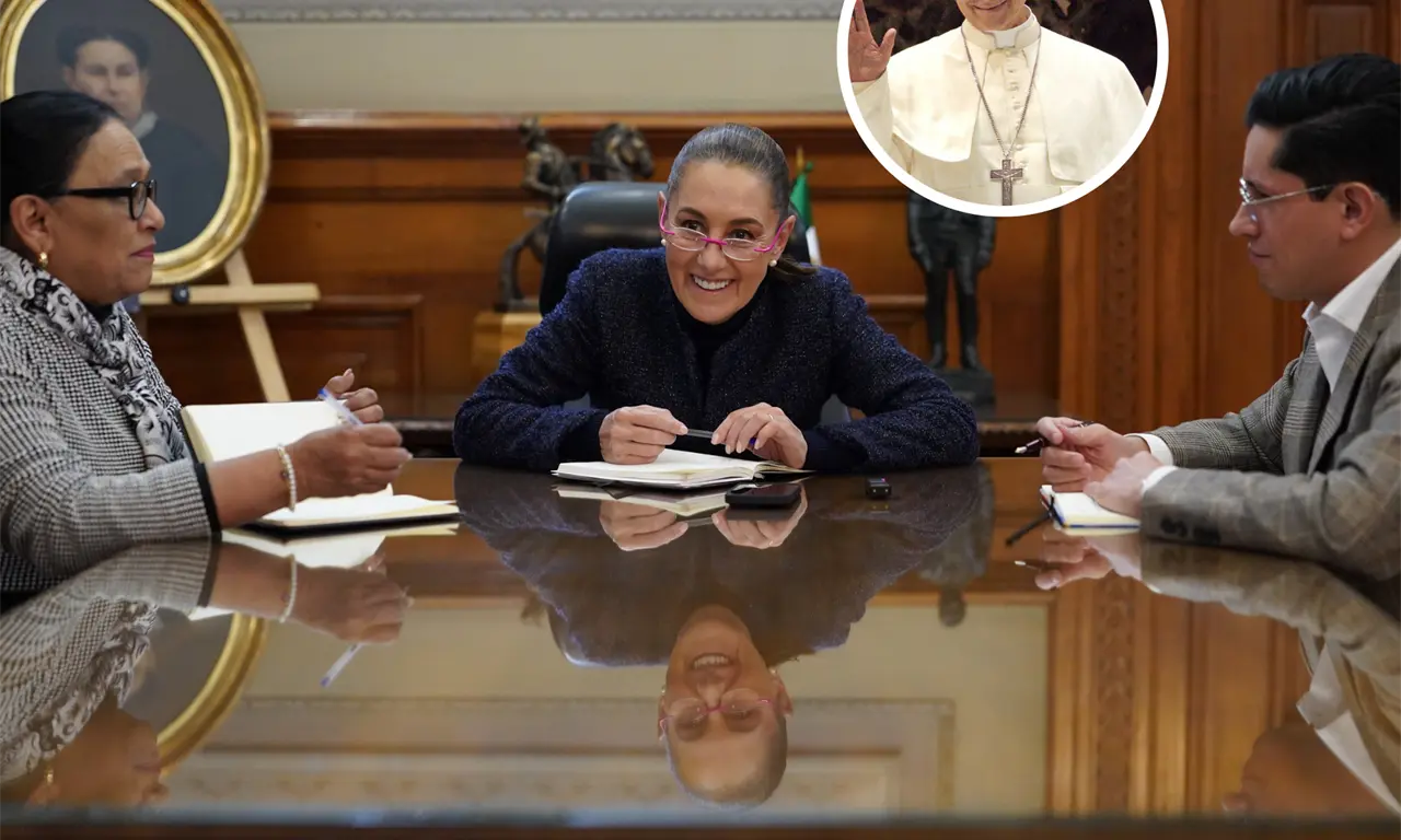  La llamada entre Sheinbaum y el Papa León XIV. 