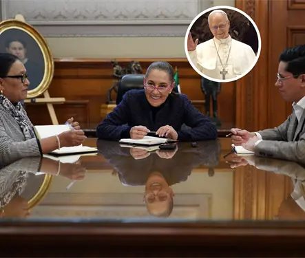 &iquest;Vendr&aacute; a M&eacute;xico? As&iacute; fue la llamada entre Sheinbaum y el Papa Le&oacute;n XIV