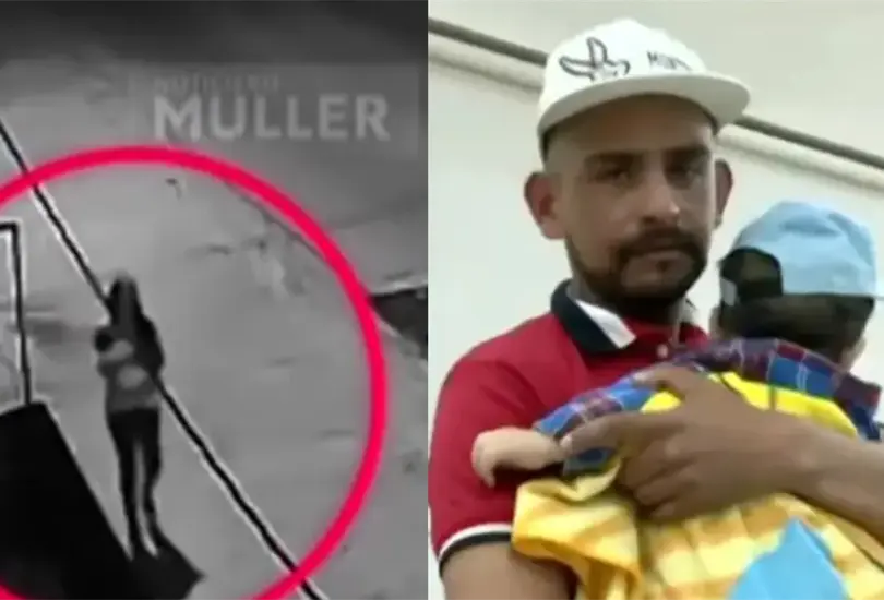 David recuperó a su bebé cuatro meses después de que fuera abandonado en la vía pública en Ecatepec.