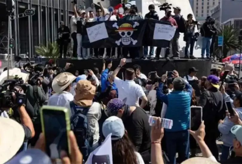 Así se vivió la tercera marcha de la generación z en la CDMX. Así se vivió la tercera marcha de la generación z en la CDMX.