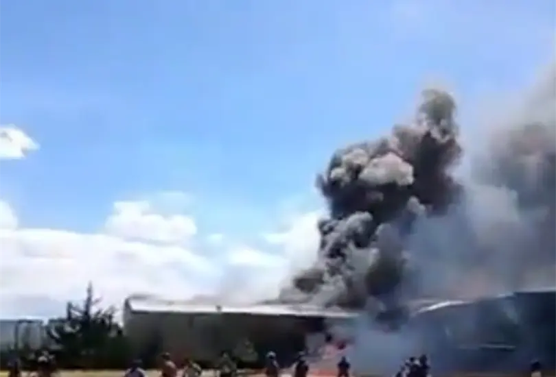 El siniestro ocurrió en una zona cercana a la terminal aérea, específicamente en el cruce de Industria Automotriz y bulevar Miguel Alemán, en la colonia San Pedro Totoltepec. El siniestro ocurrió en una zona cercana a la terminal aérea, específicamente en el cruce de Industria Automotriz y bulevar Miguel Alemán, en la colonia San Pedro Totoltepec.