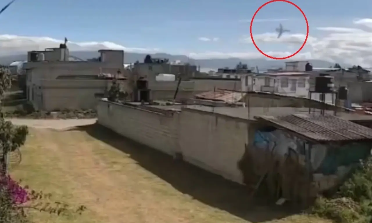  La difusión del video permitió confirmar que la aeronave se encontraba a muy poca distancia de su destino final cuando ocurrió el accidente. 