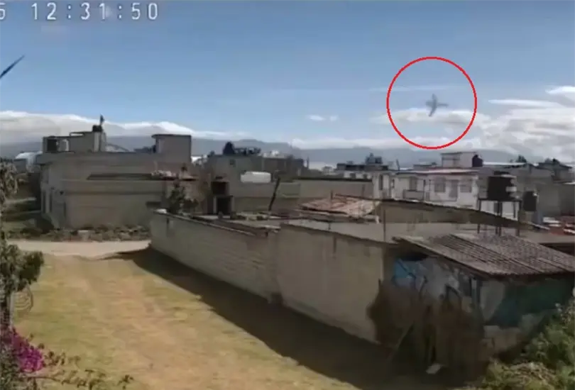 La difusión del video permitió confirmar que la aeronave se encontraba a muy poca distancia de su destino final cuando ocurrió el accidente. La difusión del video permitió confirmar que la aeronave se encontraba a muy poca distancia de su destino final cuando ocurrió el accidente.