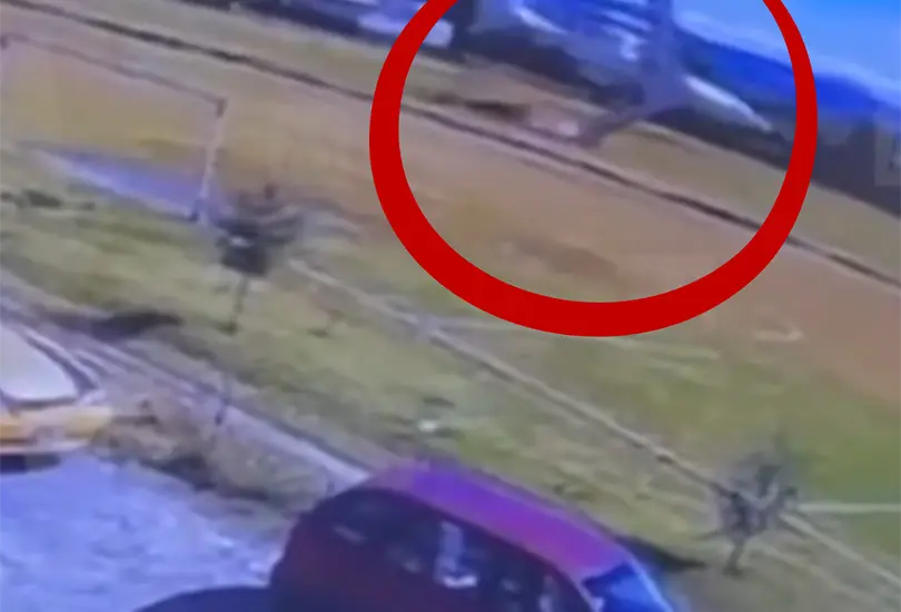 Circula un nuevo video del momento exacto del accidente. Circula un nuevo video del momento exacto del accidente.