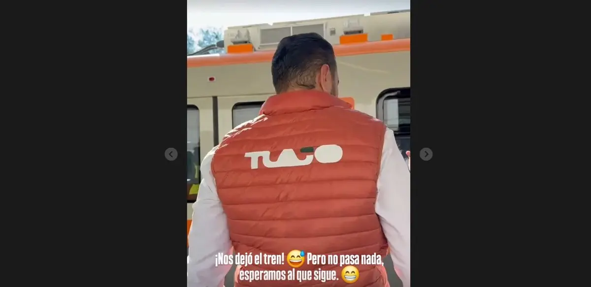 El alcalde se viralizó por el suceso. Especial.