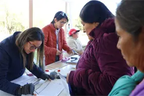 Entregan despensas del programa Alimentaci&oacute;n Imparable en el sur de Puebla