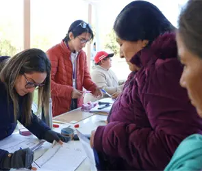 Entregan despensas del programa Alimentación Imparable en el sur de Puebla Entregan despensas del programa Alimentación Imparable en el sur de Puebla