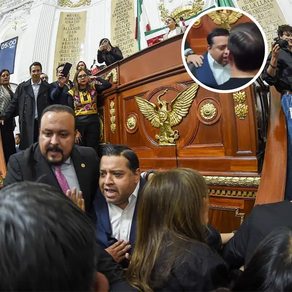 No solo las mujeres: Filtran video de pelea de diputados durante la gresca en el Congreso de la CDMX No solo las mujeres: Filtran video de pelea de diputados durante la gresca en el Congreso de la CDMX