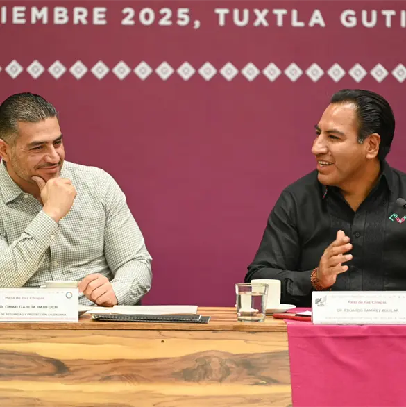 Harfuch encabeza Mesa de Seguridad en Chiapas y refuerza estrategia federal de seguridad