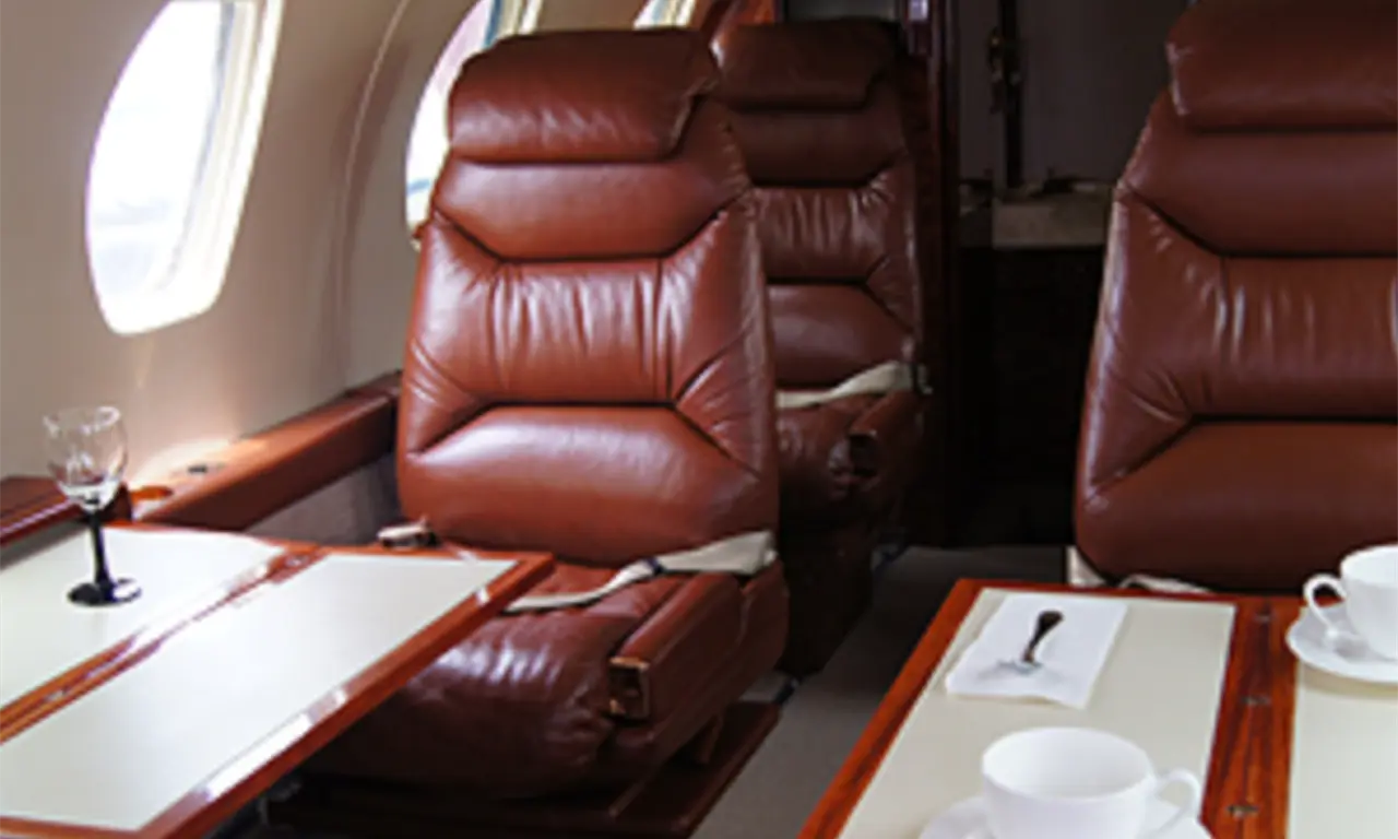  Su diseño interior incluye elementos como mesas plegables, minibar y, en algunos modelos, conexión a internet. 