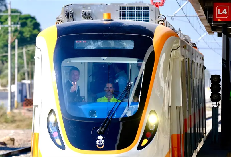 Línea 4 del Tren Ligero: Pablo Lemus destaca el proyecto ideado por Enrique Alfaro Línea 4 del Tren Ligero: Pablo Lemus destaca el proyecto ideado por Enrique Alfaro