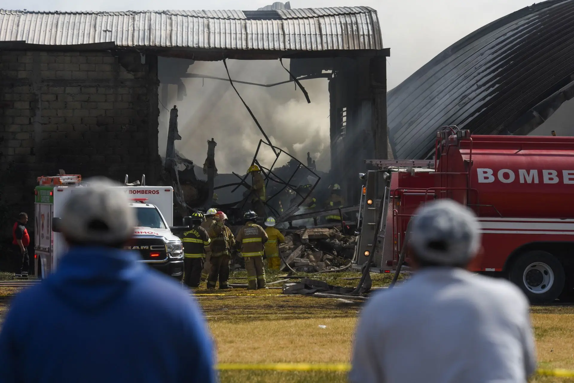 En la avioneta viajaba una familia. Cuartoscuro.