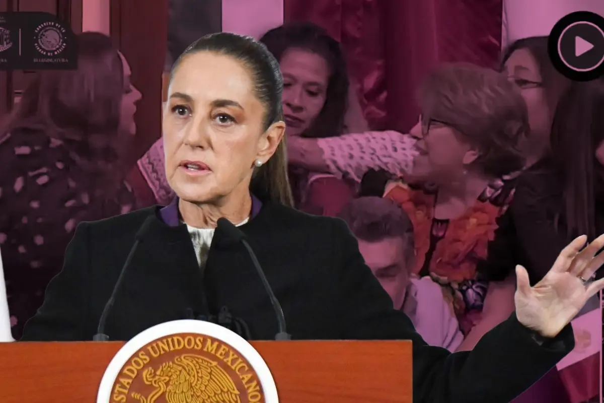  "Muy mal espectáculo": Sheinbaum condena pelea entre diputados en Congreso CDMX 