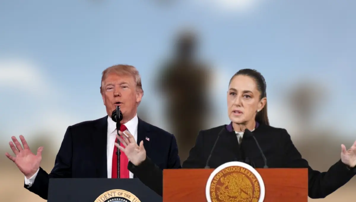  Trump lanzó un mensaje contundente sobre el fentanilo; Sheinbaum reviró. 