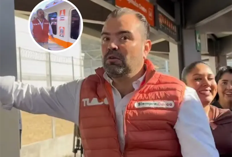 El alcalde se hizo viral al no alcanzar a tomar el tren. El alcalde se hizo viral al no alcanzar a tomar el tren.