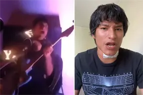 Vocalista de Mi Mejor Amigo Scott narra c&oacute;mo sobrevivi&oacute; a descarga el&eacute;ctrica en pleno concierto en vivo