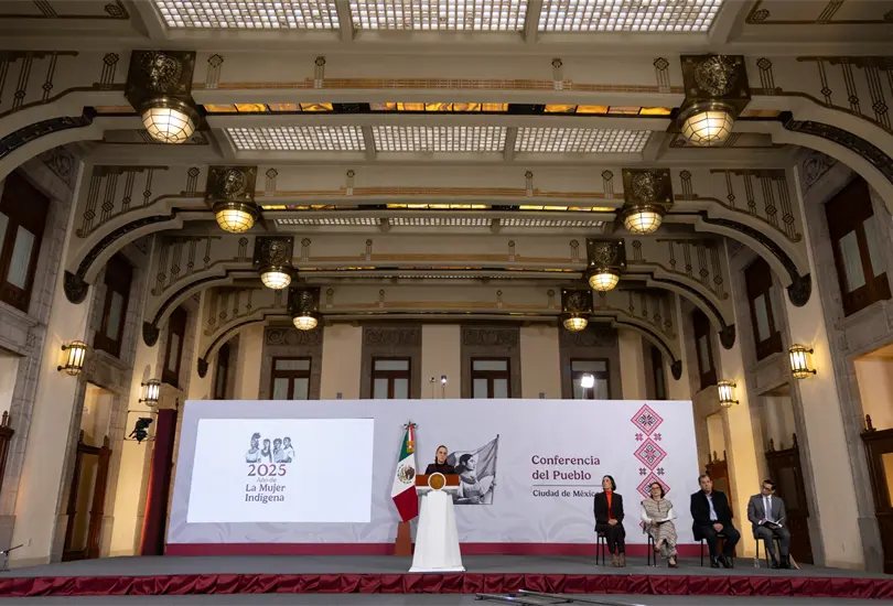 Sheinbaum asegura que el Estado cumplirá el fallo de la Corte IDH por la violación, tortura y muerte de la mujer náhuatl. Sheinbaum asegura que el Estado cumplirá el fallo de la Corte IDH por la violación, tortura y muerte de la mujer náhuatl.