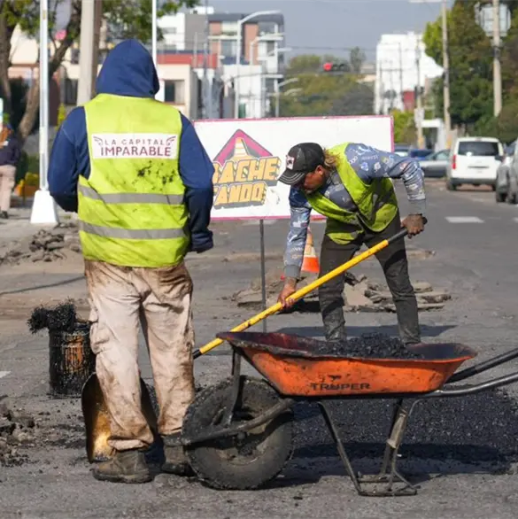 Avanza programa #BacheAndoPuebla y se revisan proyectos de seguridad