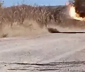 Momento exacto de la explosi&oacute;n en Zacatecas: ataque a patrulla estatal en Luis Moya | VIDEO