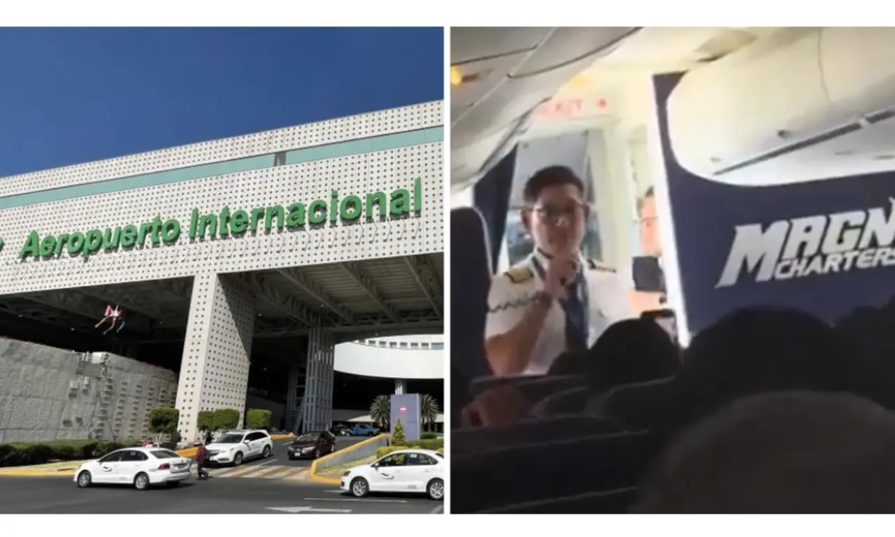  Despido en pleno abordaje: piloto se encierra en avión del AICM y desata pánico entre pasajeros 