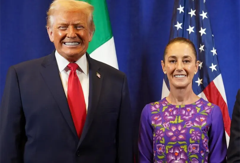 Sheinbaum y Trump ya se conocieron.