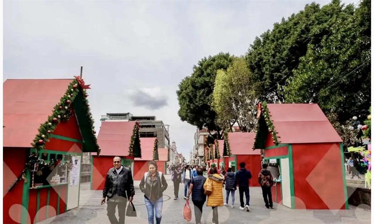  Así es la Villa Artesanal Navideña 2025 que Puebla invita a visitar 