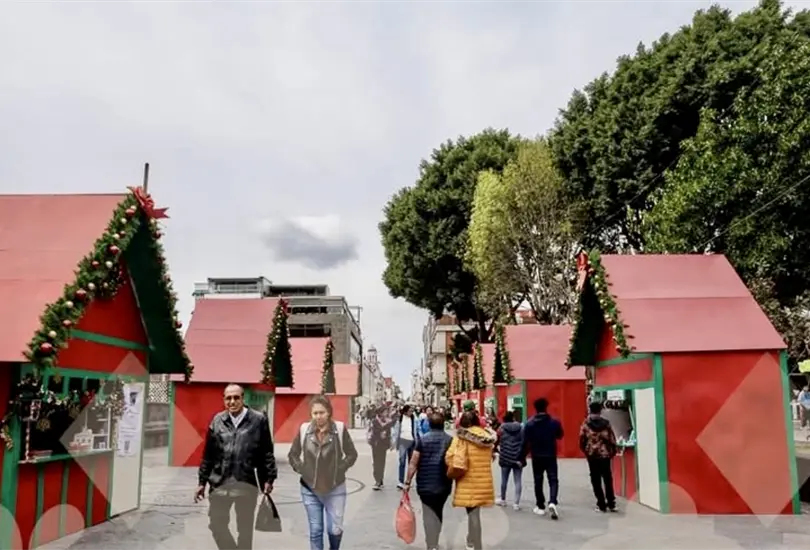 As&iacute; es la Villa Artesanal Navide&ntilde;a 2025 que Puebla invita a visitar