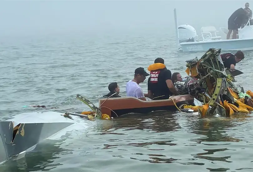 Las autoridades investigan la p&eacute;rdida de comunicaci&oacute;n previa al desplome.