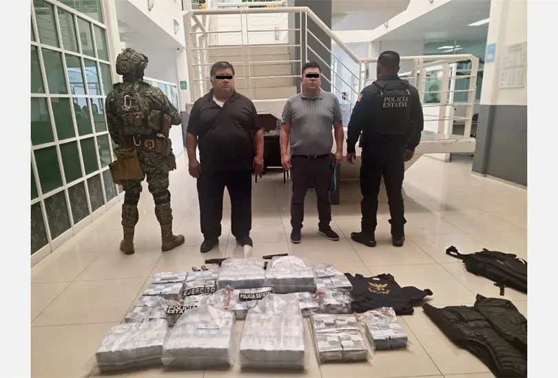 Robo millonario en Naucalpan: custodios se llevan 37 millones de pesos | VIDEO