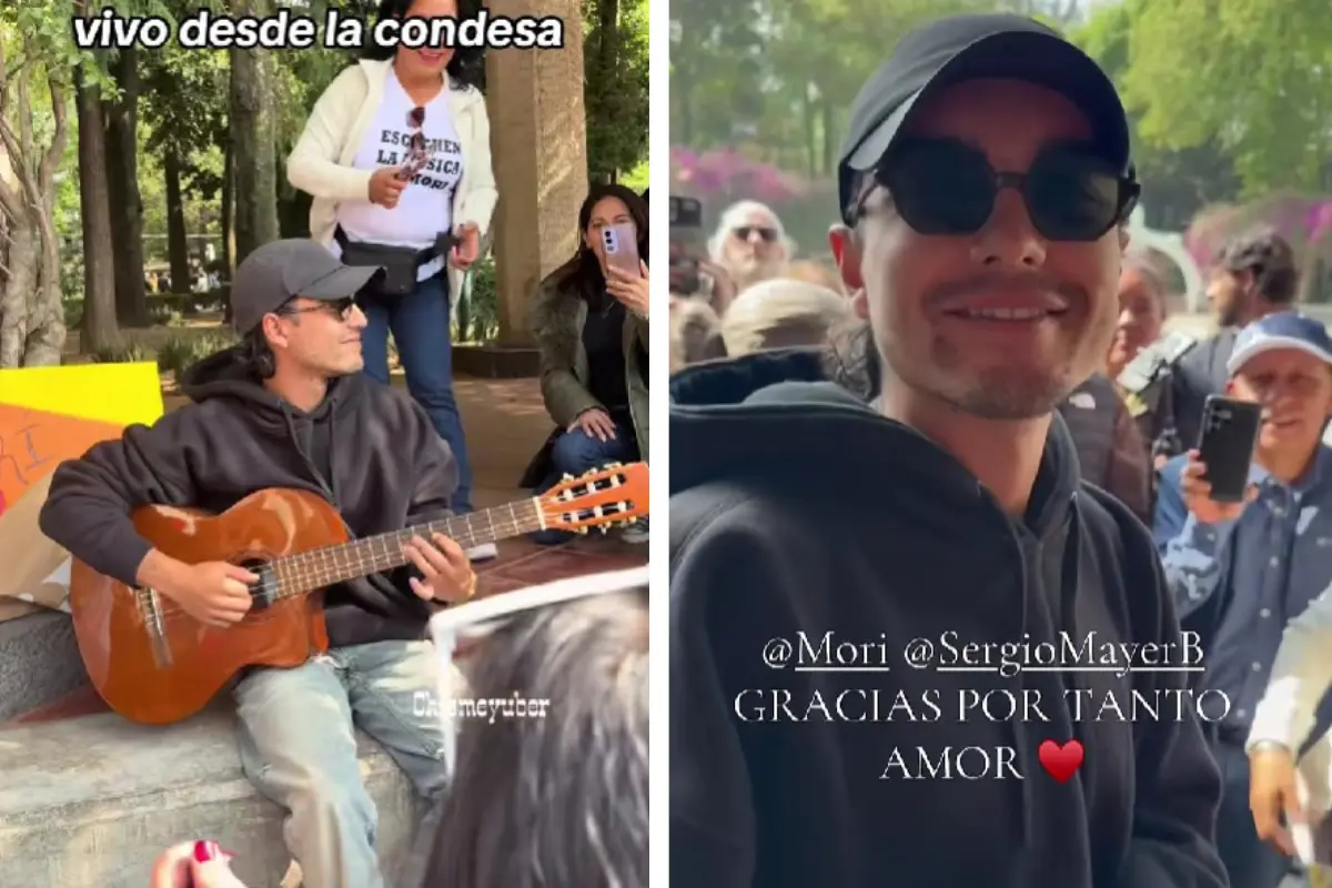  Sergio Mayer Mori da concierto gratuito 