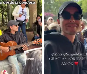 Sergio Mayer Mori recibe burlas por la baja asistencia en su concierto gratuito