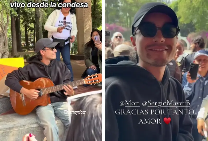 Sergio Mayer Mori da concierto gratuito Sergio Mayer Mori da concierto gratuito