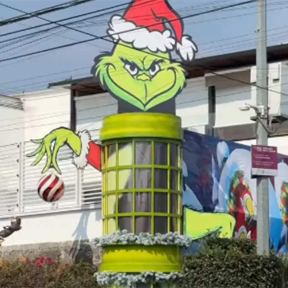 As&iacute; puedes visitar gratis la Casa del Grinch viral en la CDMX