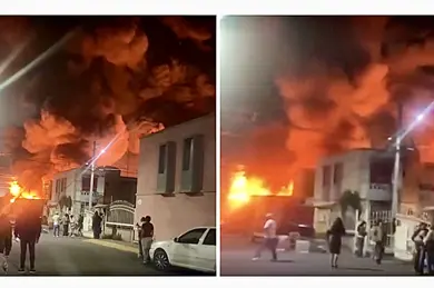 Arde Tultepec: enorme nube de humo negro se ve desde Cuautitl&aacute;n