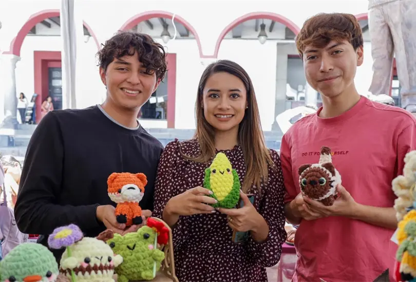 As&iacute; estuvo El mercadito de las juventudes.