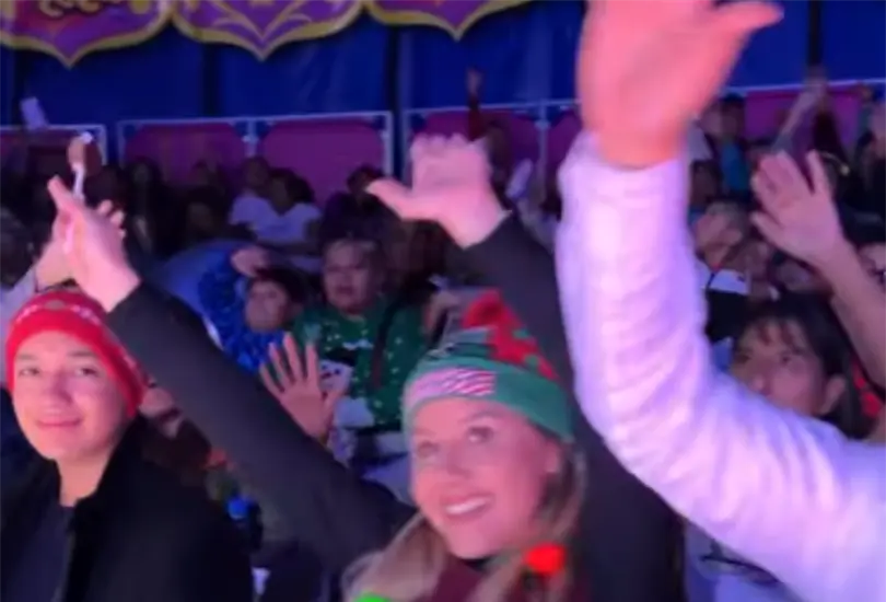 La experiencia no se limita &uacute;nicamente al espect&aacute;culo bajo la carpa, sino que se extiende a toda la explanada donde se instala.