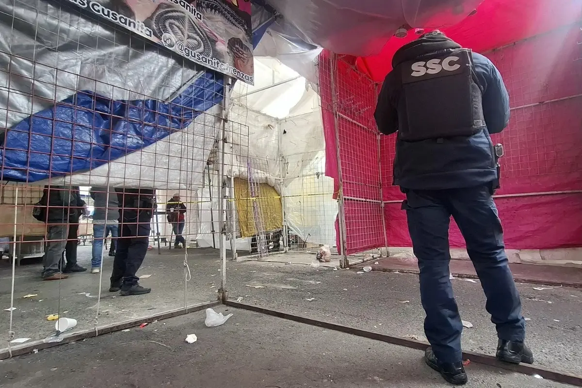  Abandonan cuerpo encobijado y amarrado en Tepito tras Navidad 