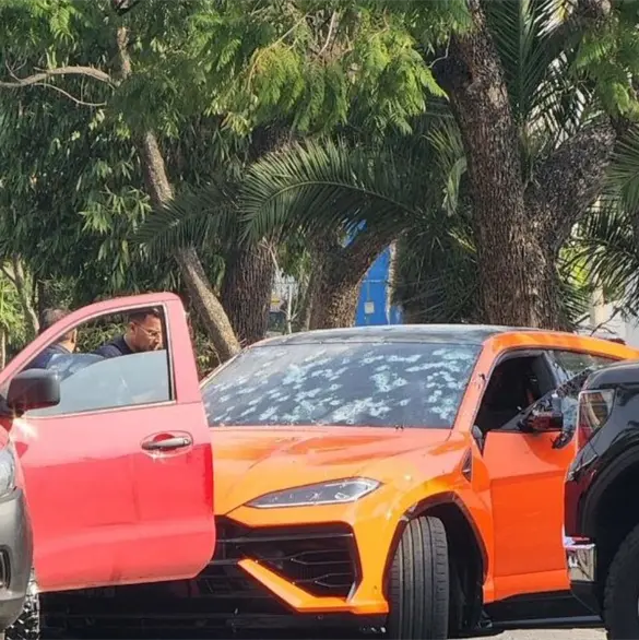 Balacera en Guadalajara deja dos muertos y cinco heridos tras ataque armado contra Lamborghini