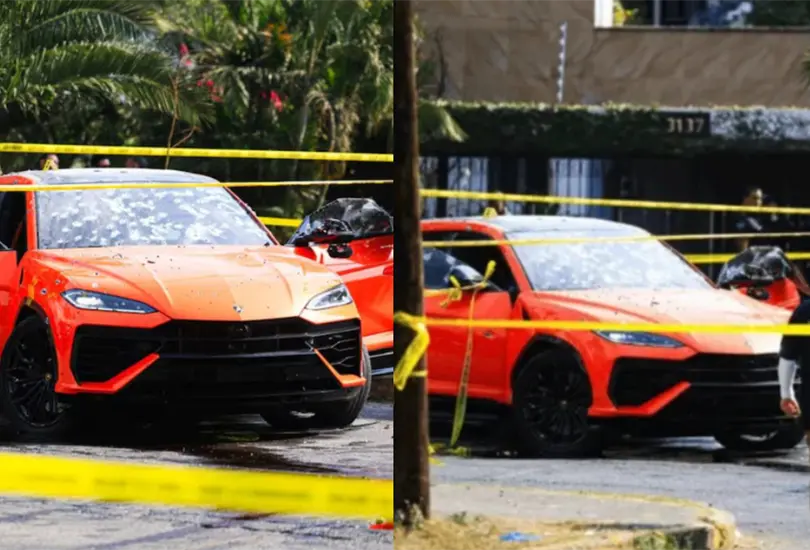 Las imágenes captadas por uno de los agresores revelan el momento del tiroteo contra el vehículo de lujo de "El Prieto". Las imágenes captadas por uno de los agresores revelan el momento del tiroteo contra el vehículo de lujo de "El Prieto".