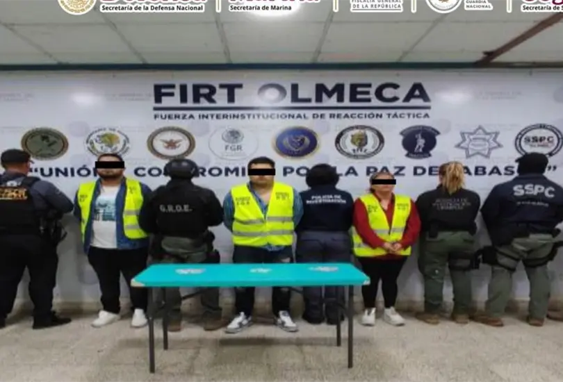 Harfuch anuncia captura de "Luki", jefe de plaza del CJNG en Tabasco