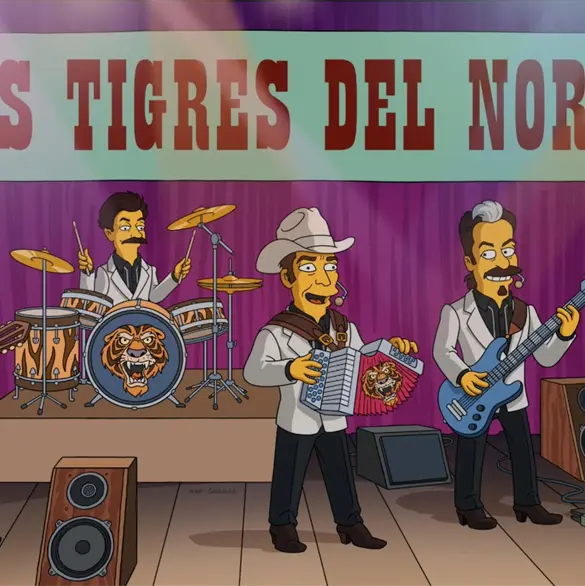 Corrido, cine y doblaje: Los Tigres del Norte, Iñárritu y Humberto Vélez protagonizan episodio histórico de Los Simpson Corrido, cine y doblaje: Los Tigres del Norte, Iñárritu y Humberto Vélez protagonizan episodio histórico de Los Simpson