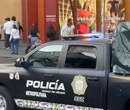 Balacera en Polanco: disparan contra un polic&iacute;a; buscan a atacante en plaza Antara 